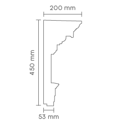 Slika Fasadni venac PK 204
