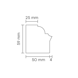 Slika Nut profil NUT 4 1/2