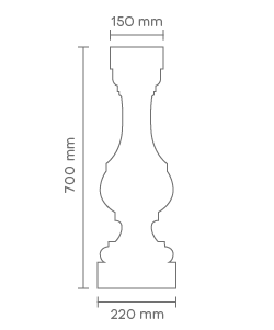 Slika Baluster BO 02