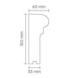 Slika Deobna fasadna lajsna DP 806