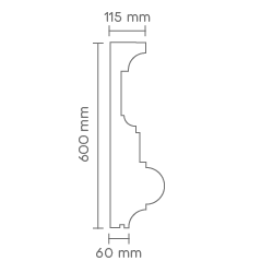Slika Fasadni venac PK 206