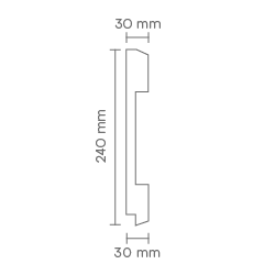Slika Deobna fasadna lajsna DP 804 B