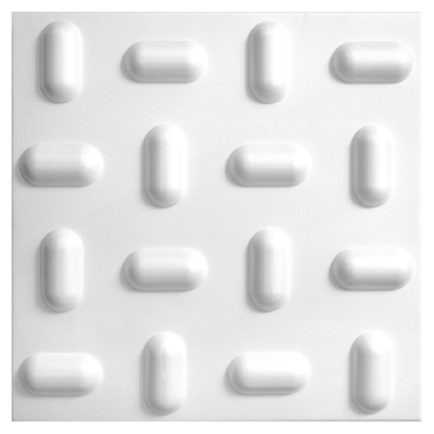 Slika Plafonski i zidni panel TABS WHITE