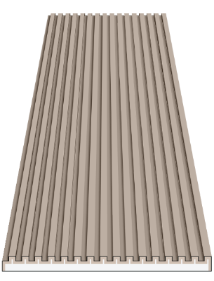 Slika Fasadni panel RIBS