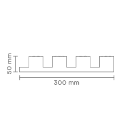 Slika Fasadni panel LINES M
