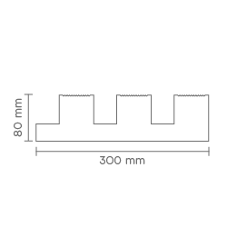 Slika Fasadni panel LINES XL