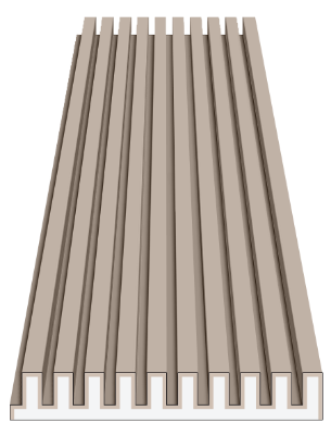 Slika Fasadni panel RIBS M