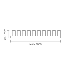 Slika Fasadni panel RIBS M