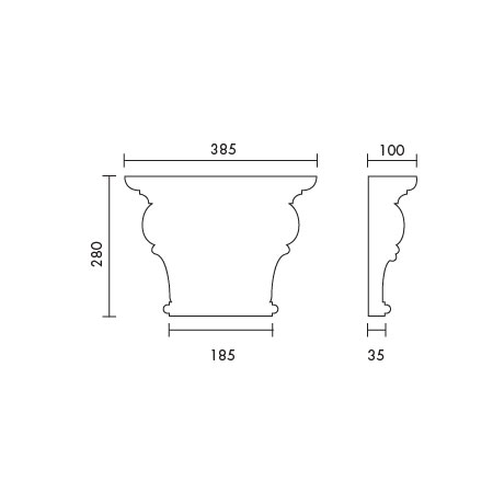 Slika Fasadni ukras UK 45