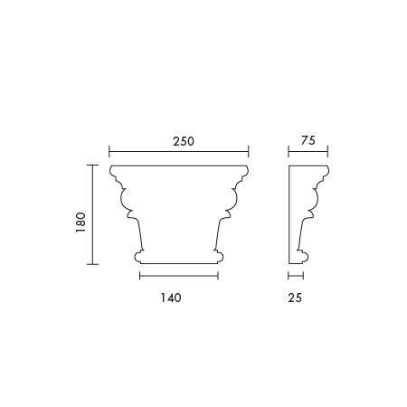 Slika Fasadni ukras UK 46