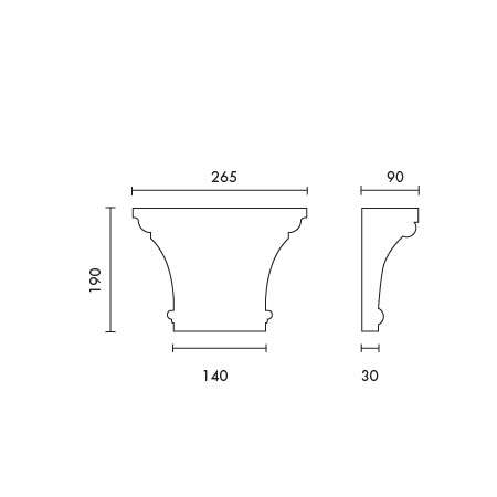 Slika Fasadni ukras UK 4